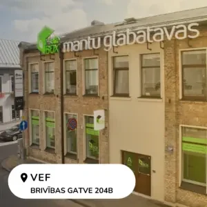 Safebox mantu glabātuve pie Vef Tilta