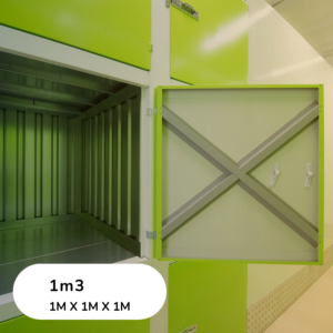 Safebox 1m3 mantu glabatuve atverta