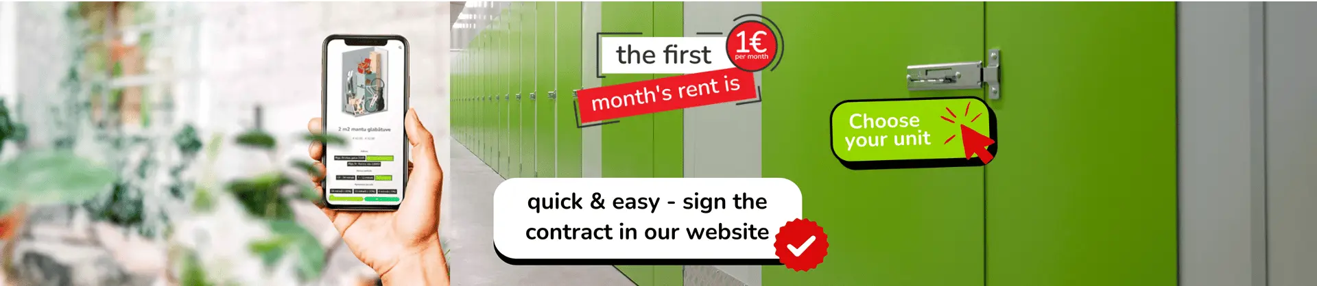 Self Storage Units fromSafeBox