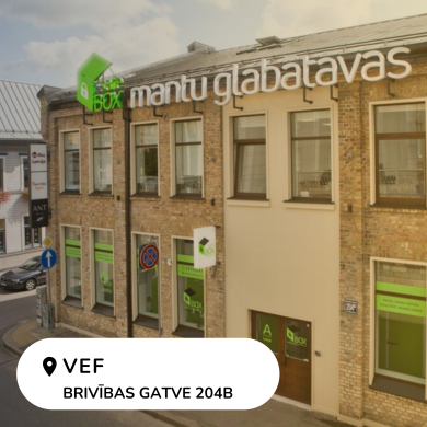 Safebox mantu glabātuve pie Vef Tilita