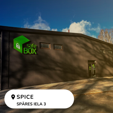 Mantu glabātuve Spice Spāres iela 3